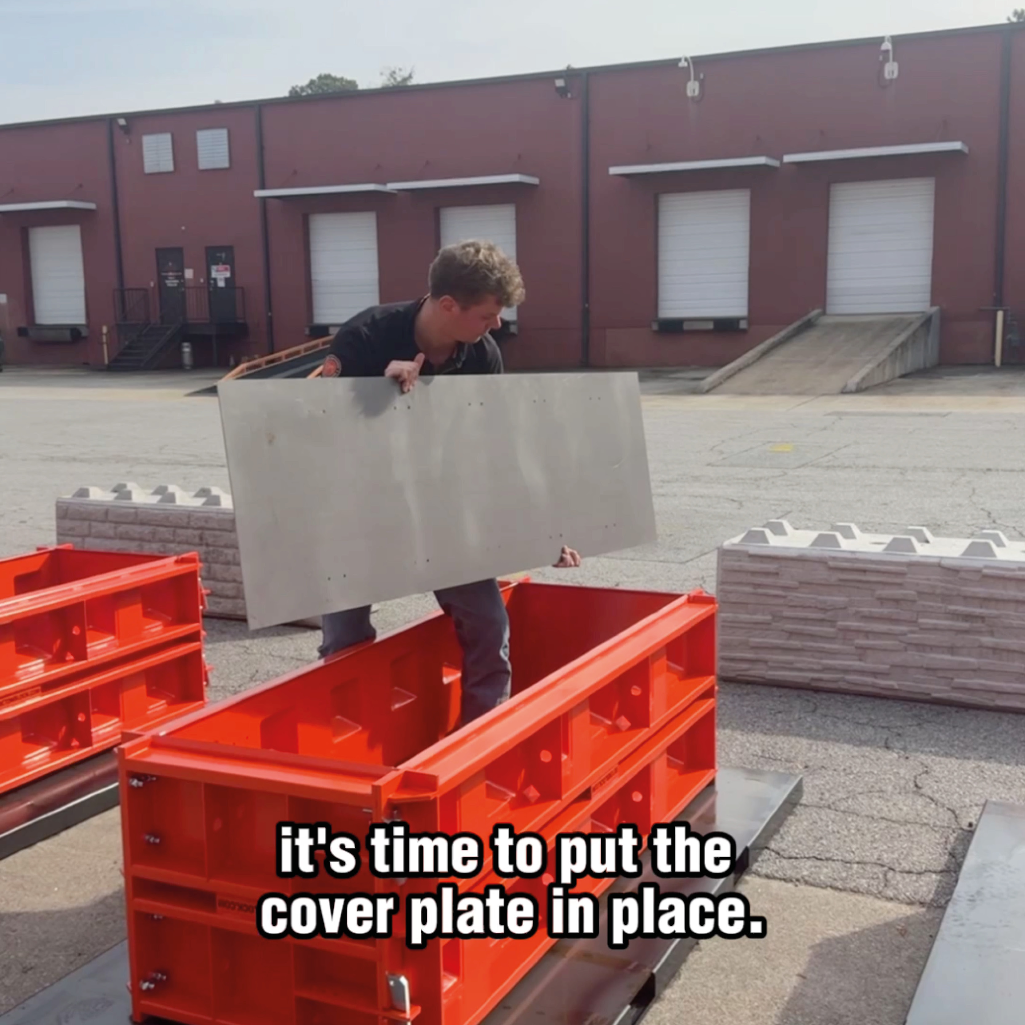 How to use the Cover plate?