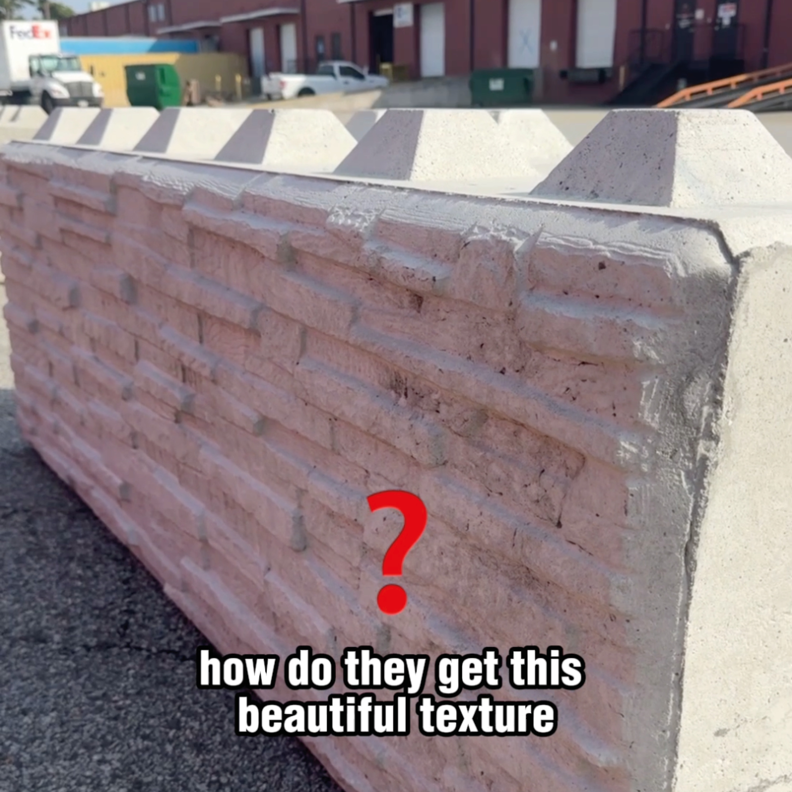 Create textured blocks with formliners