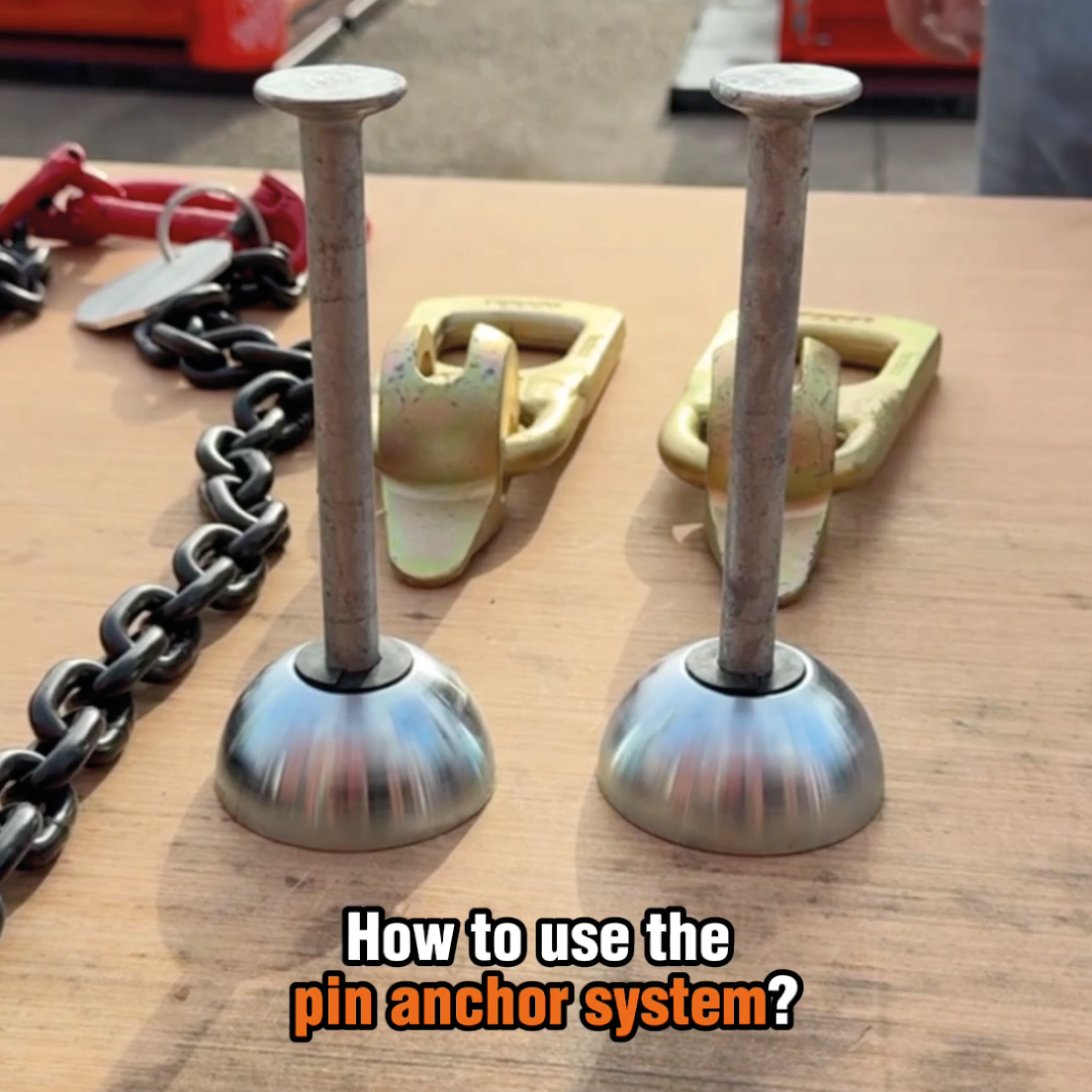 How to use the Pin Anchor sytem?